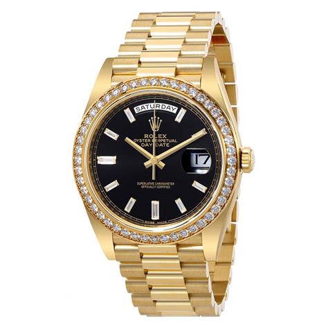 rolex oyster men's watches w 18 carat bezel|rolex gold oyster watch.